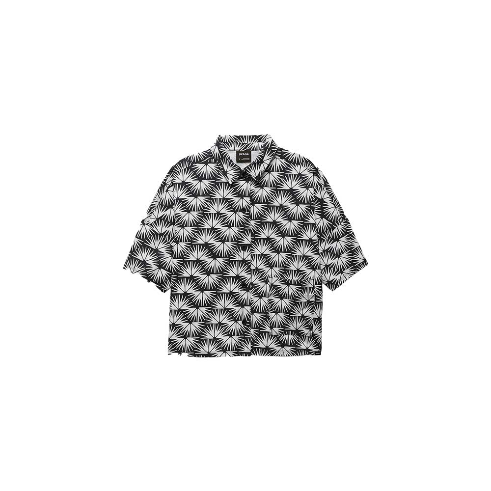 prAna Women’s Railay Short Sleeve Button Down Shirt