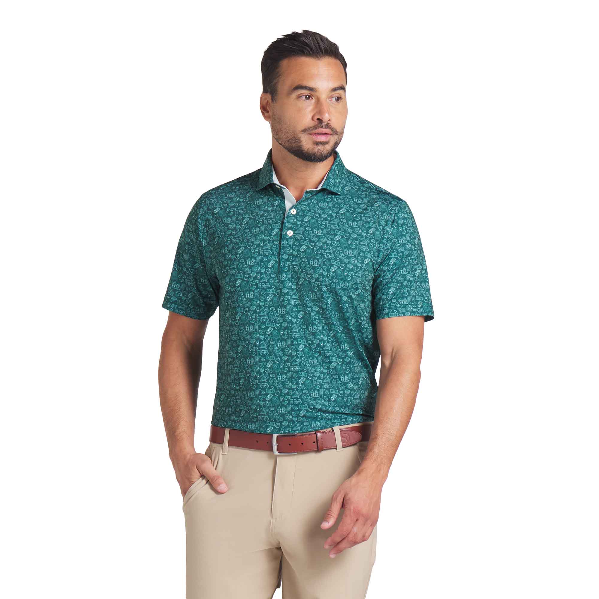 Puma Men's MATTR Peach Stand Polo 2025 - Image 5