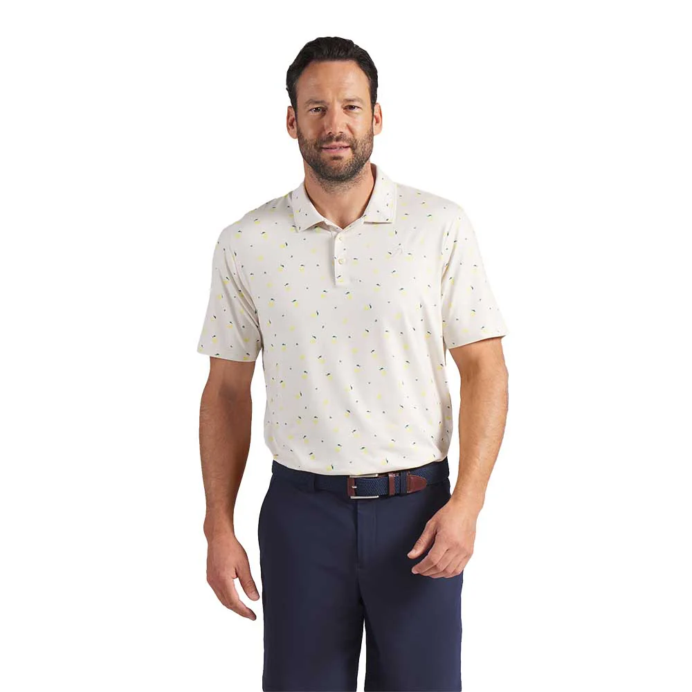 Puma Men's Puma X AP CLOUDSPUN Lemon Golf Polo shirt - Image 3