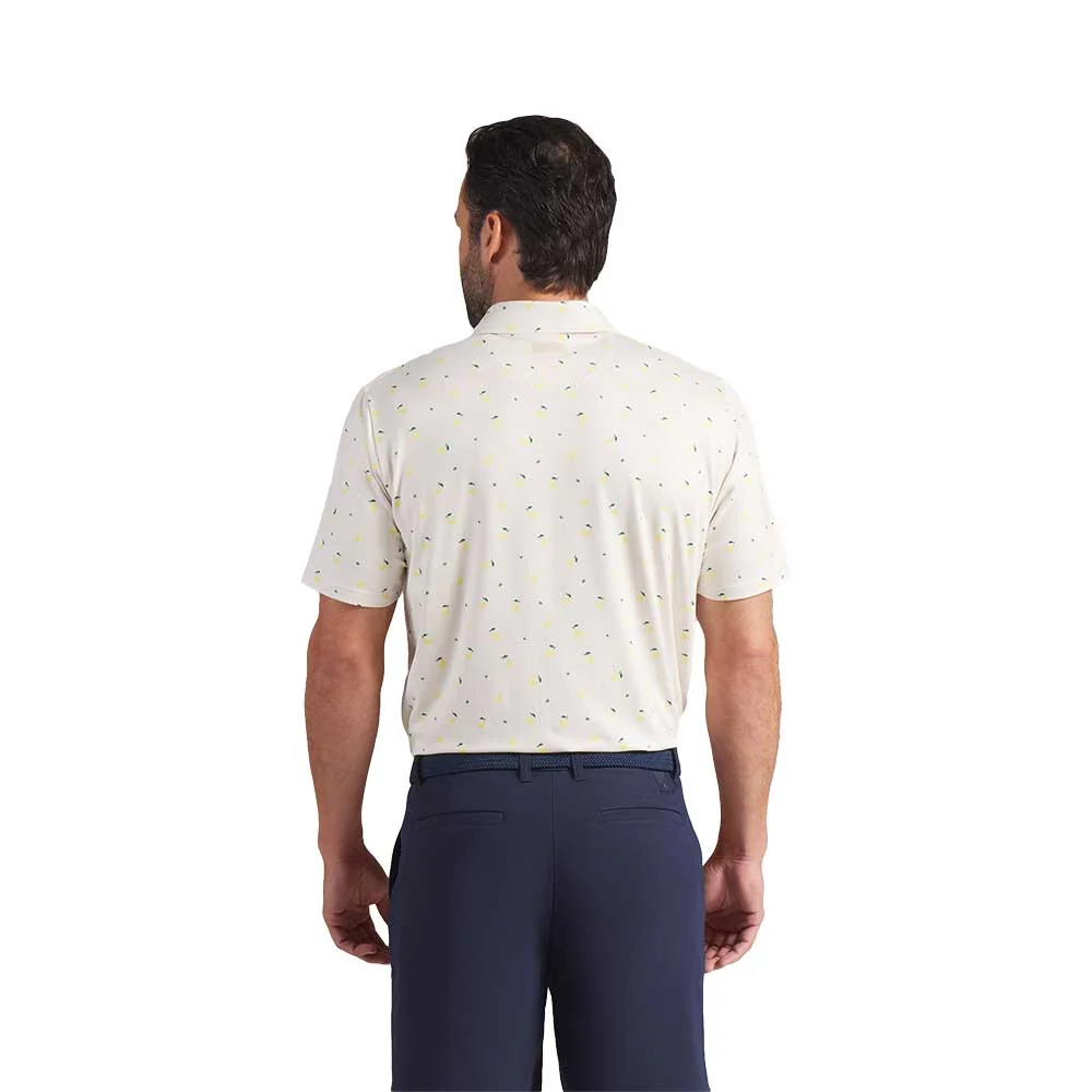 Puma Men's Puma X AP CLOUDSPUN Lemon Golf Polo shirt - Image 4
