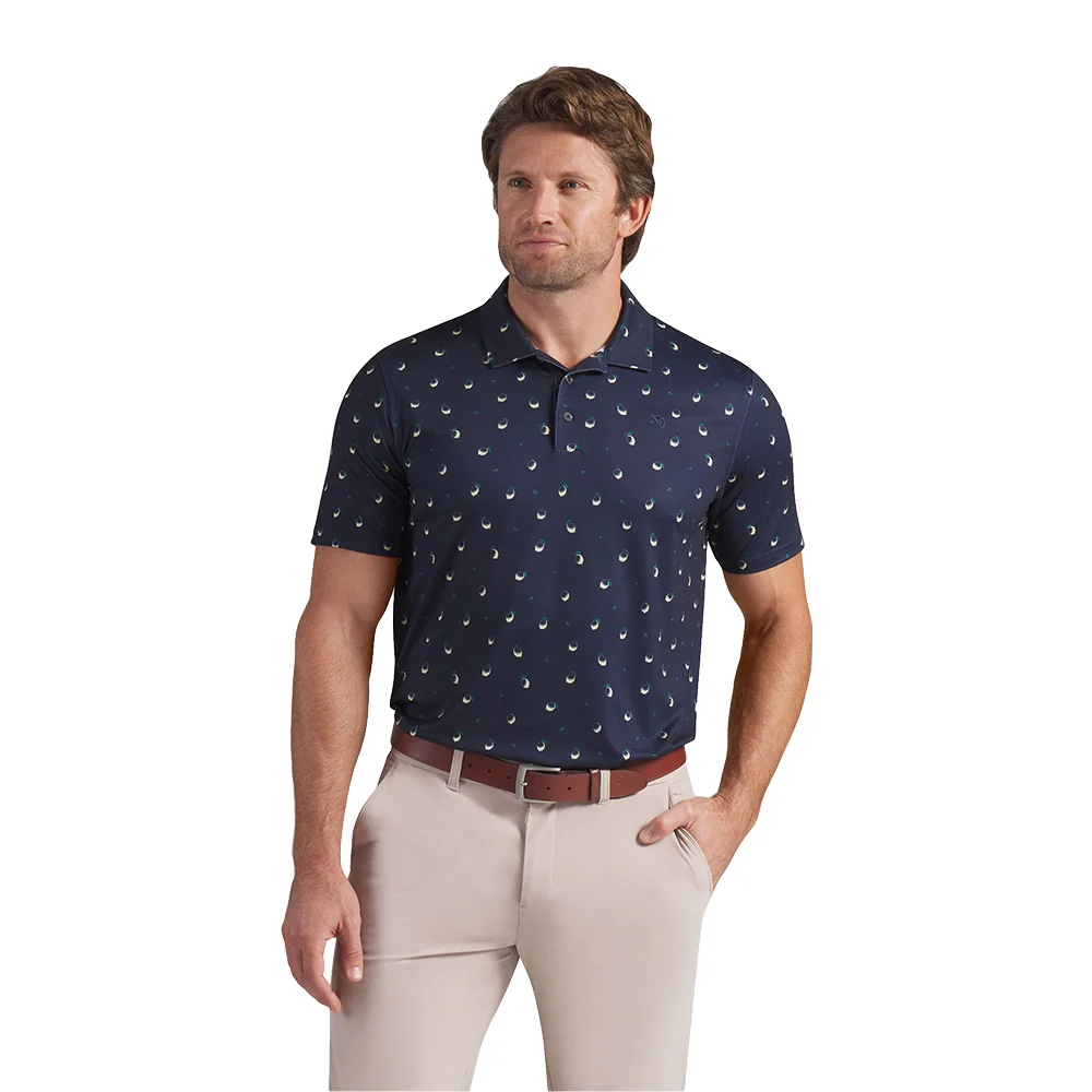 Puma Men's Puma X AP CLOUDSPUN Lemon Golf Polo shirt - Image 7
