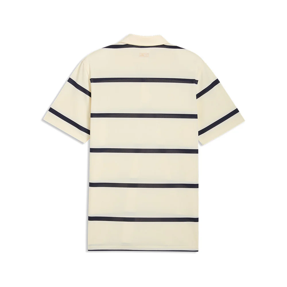 Puma Men's Puma X AP Pique Stripe Golf Polo Shirt - Image 2