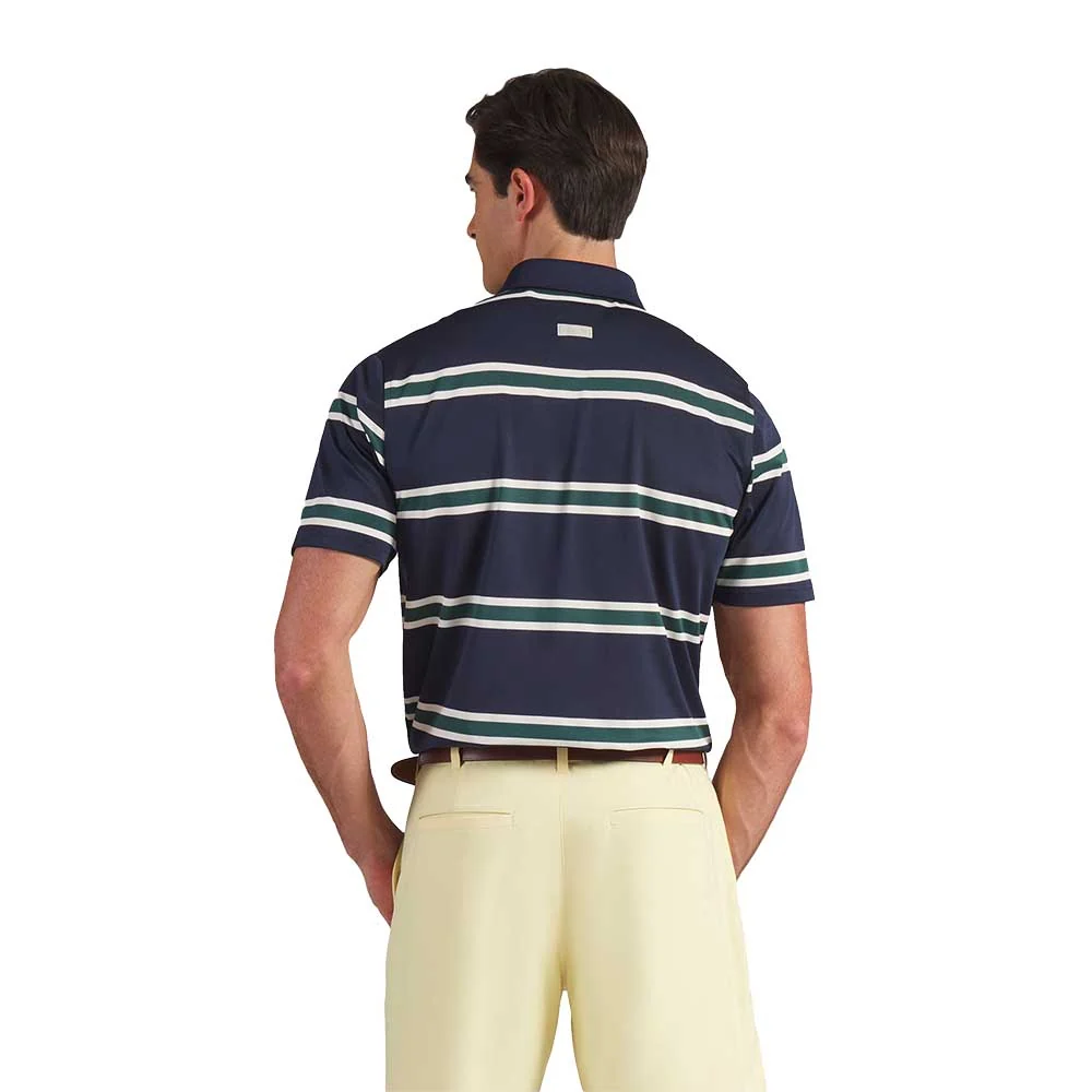 Puma Men's Puma X AP Pique Stripe Golf Polo Shirt - Image 8
