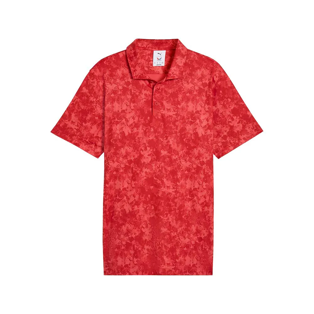 Puma Men's Puma X Volition Camo Golf Polo Shirt - Image 3