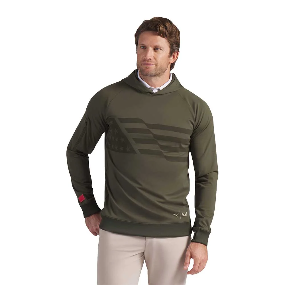 Puma Men's Puma X Volition Flag Hoodie - Image 7