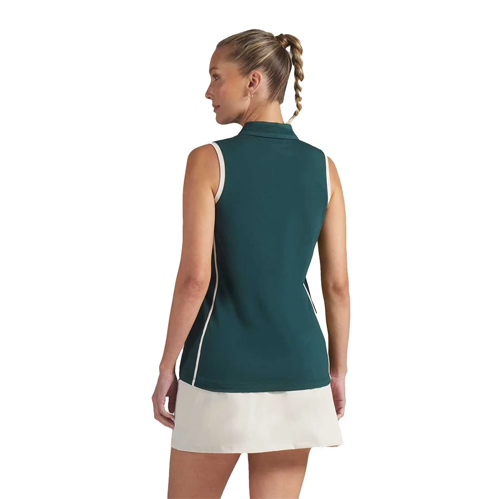 Puma Women's Puma X AP Modalon Piped Sleeveless Golf Polo Shirt - Image 8