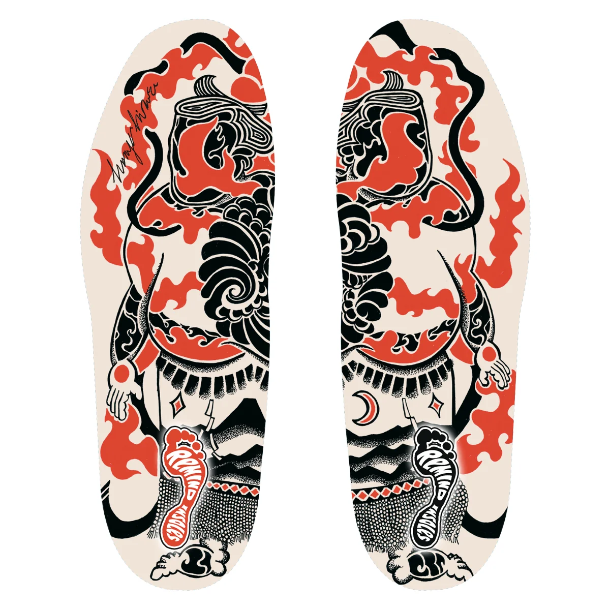 Remind Insoles Cush Impact Cloud 5.5mm Mid-High Arch Insoles - Kengo Sumoo