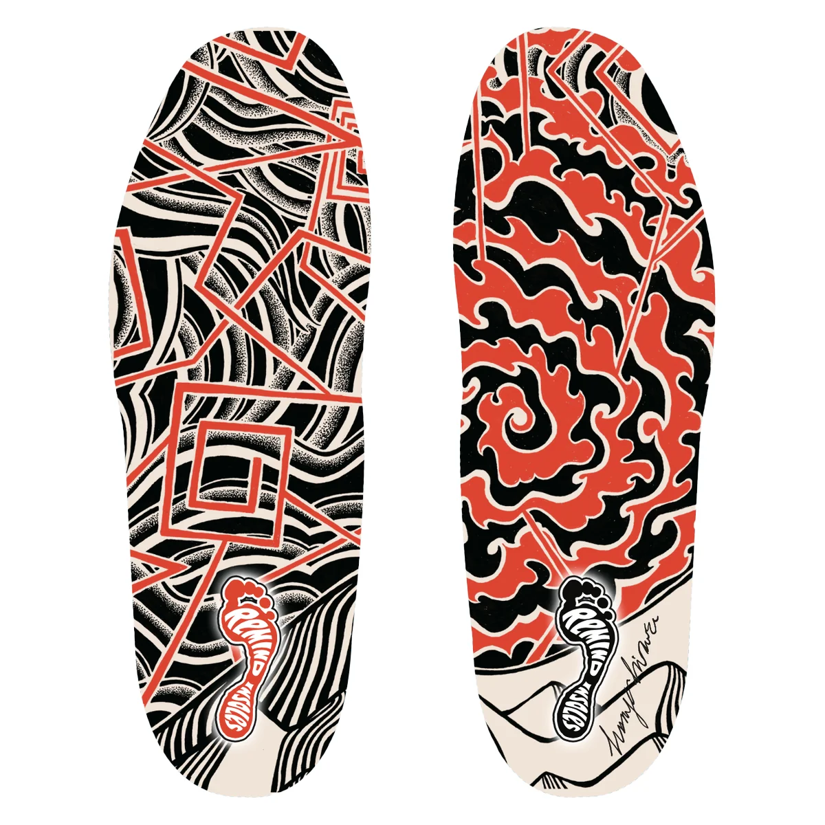 Remind Insoles Destin Impact 5.5mm Low-All Arch Insoles - Kengo Cycle