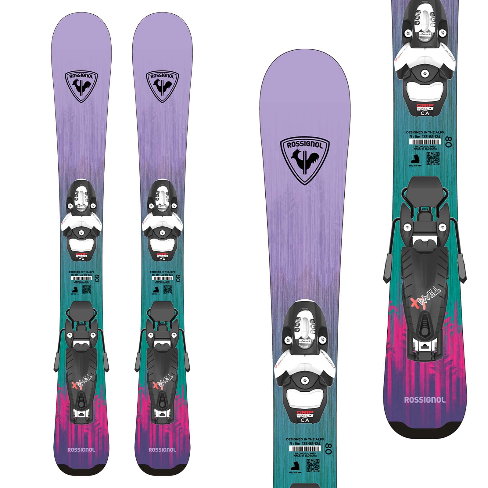Rossignol Junior's Soul Kid Skis with Team 4 GW Skis 2027