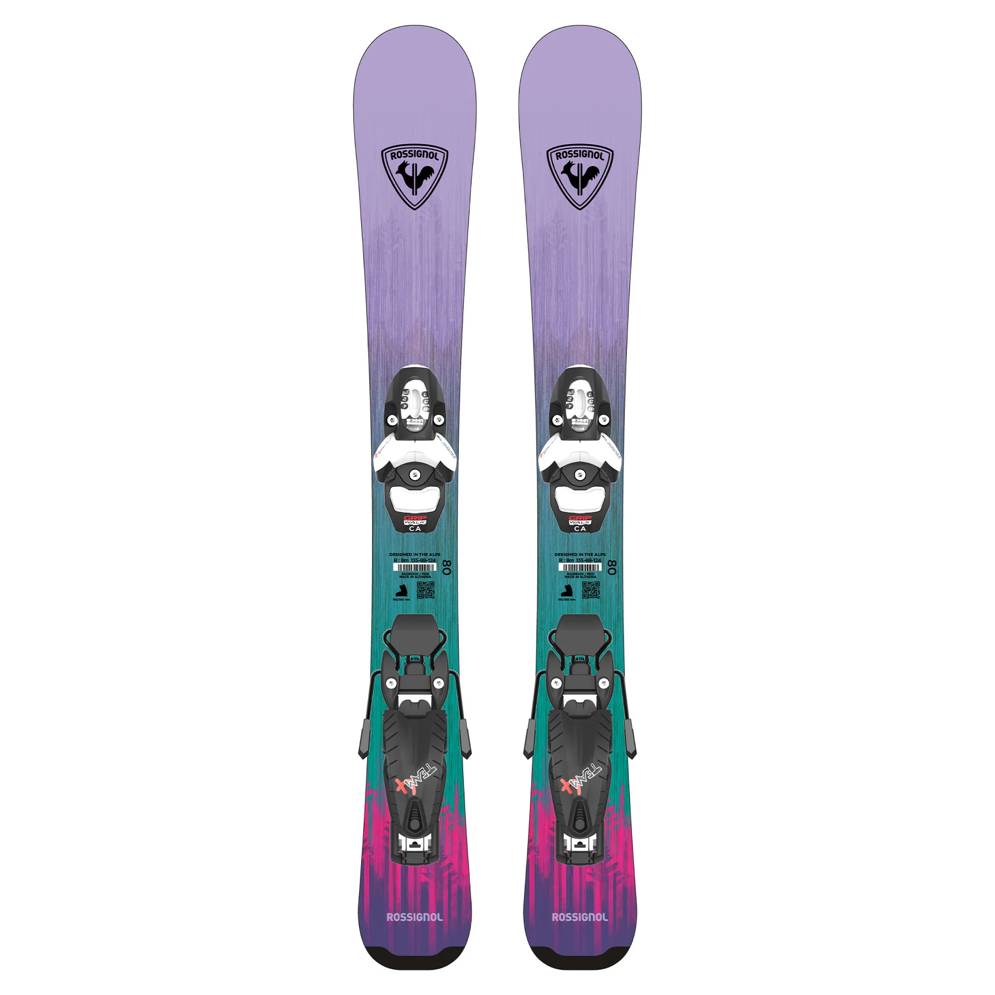 Rossignol Junior's Soul Kid Skis with Team 4 GW Skis 2027 - Image 2