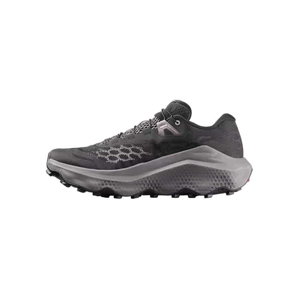 Salomon Men's Ultra Glide 4 Running Shoes - Black/Dark Gull Gray - Image 2