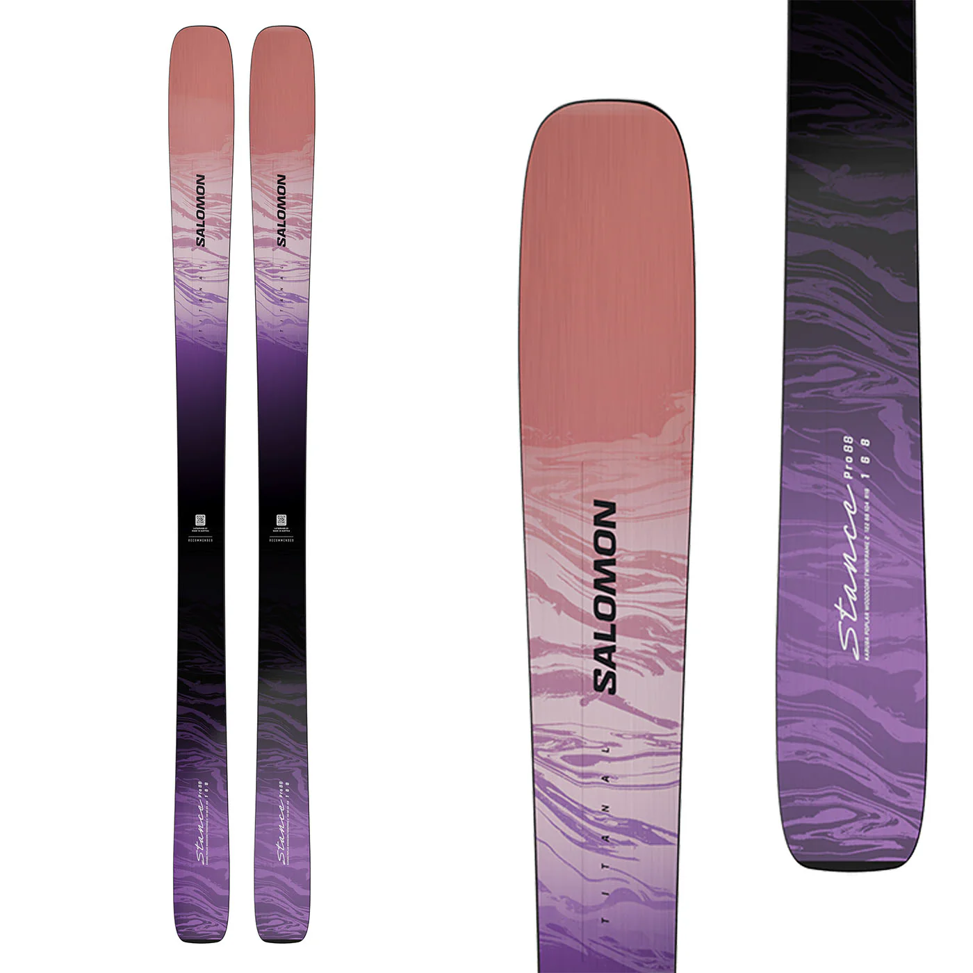 Salomon Women's Stance Pro 88 Skis 2027