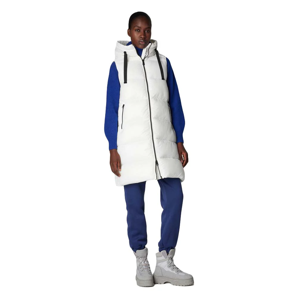 Save The Duck Women's Iria Long Hooded Puffer Vest 2026 - Image 2