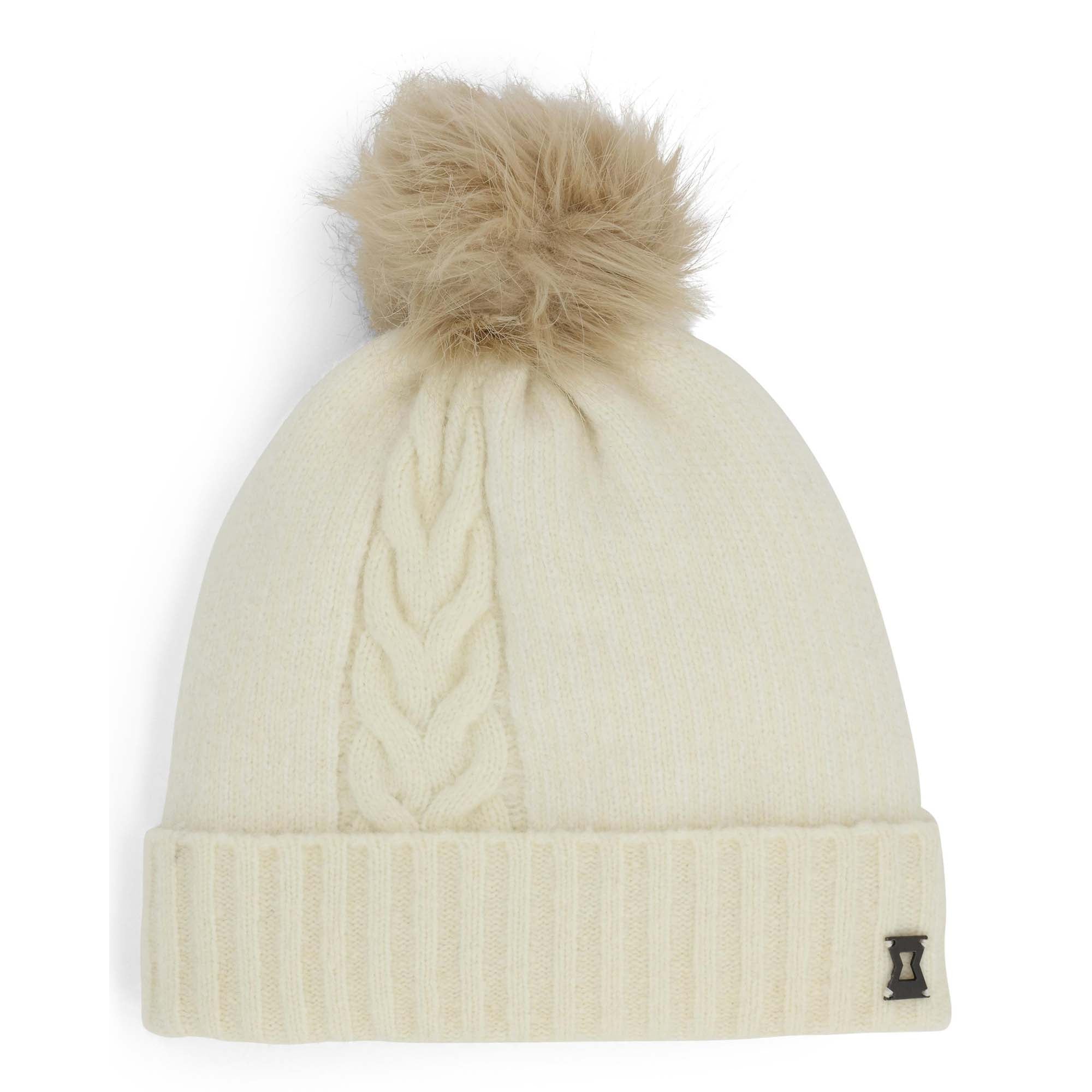 Spyder Women's Plait Pom Hat 2026 - Image 2