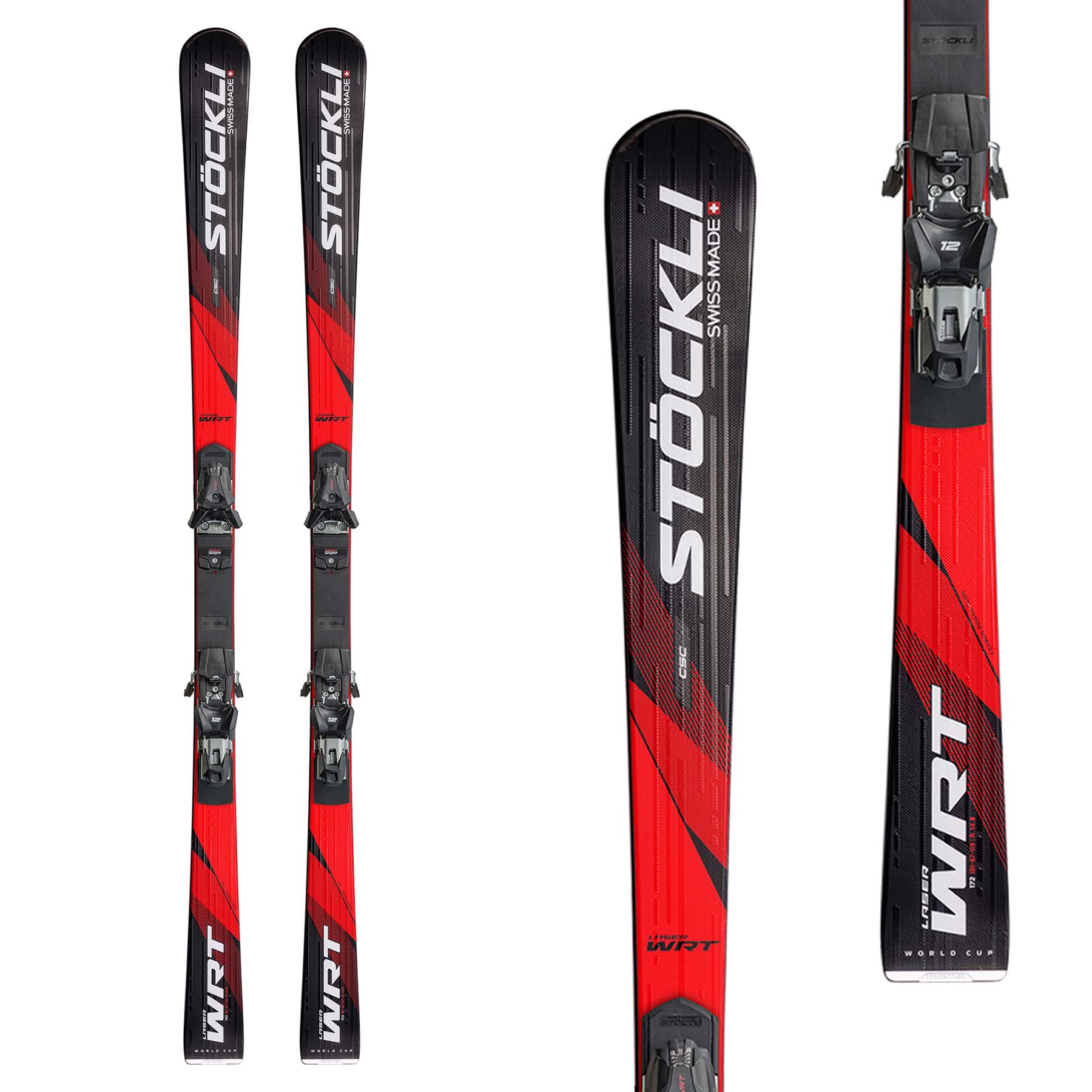 Stockli Laser WRT Skis with WRT 12 GW Bindings 2027