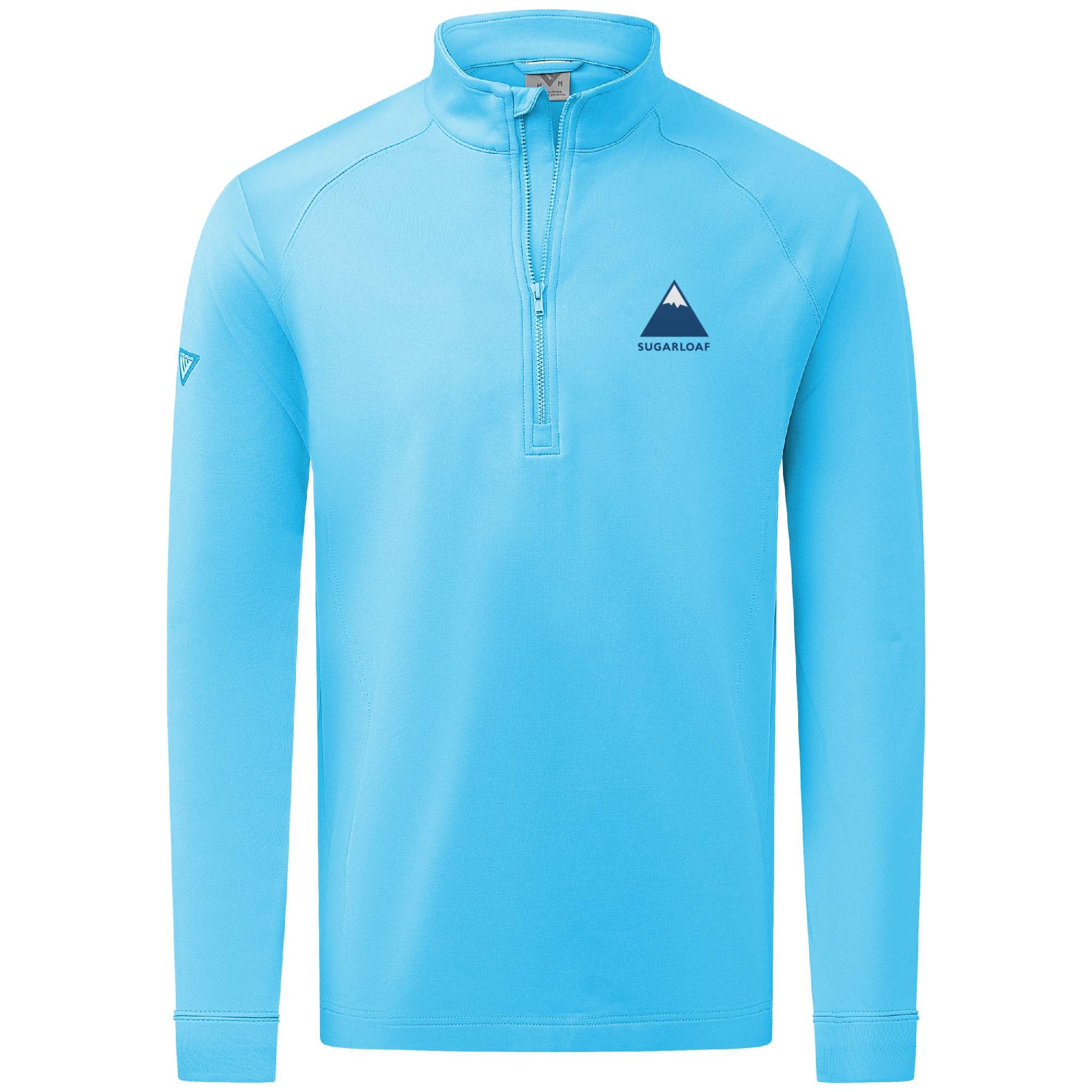 Sugarloaf Men's Midweight 1/4 Zip Full Color Small Chest Logo - Image 4