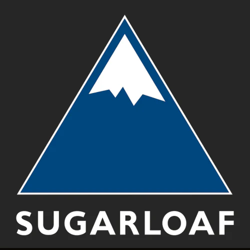 Sugarloaf Adult Long Sleeve Full Color Chest Logo Black - Image 2