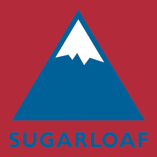 Sugarloaf Adult Long Sleeve Full Color Chest Logo Red - Image 2