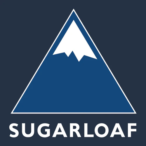 Sugarloaf Adult Crewneck Full Color Chest and Back Logo Navy - Image 5