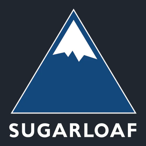 Sugarloaf Adult Long Sleeve Full Color Chest and Back Logo Midnight Navy - Image 5
