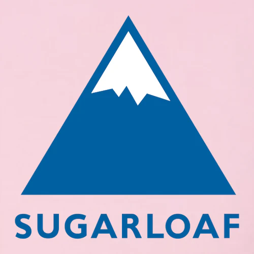 Sugarloaf Adult Crewneck Full Color Chest and Back Logo Pink - Image 5