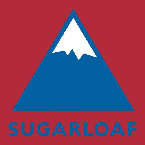 Sugarloaf Adult T-Shirt Full Color Chest and Back Logo Red - Image 5