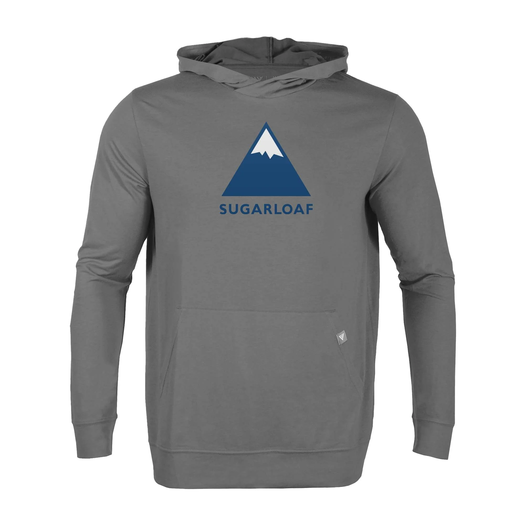 Sugarloaf Men's Lightweight Tech Hoody Full Color Chest Logo