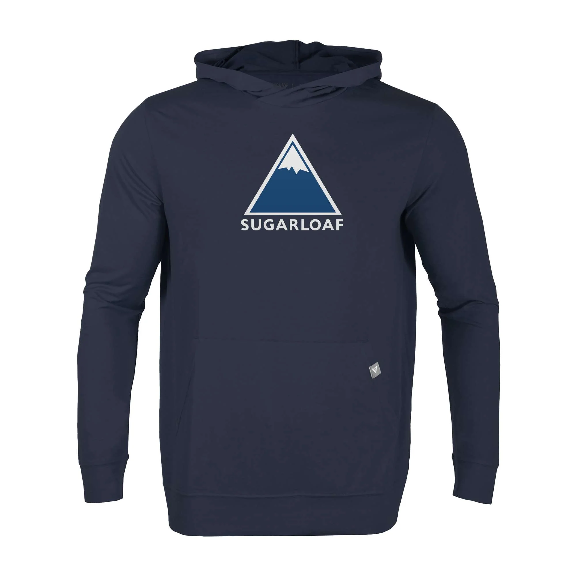 Sugarloaf Men's Lightweight Tech Hoody Full Color Chest Logo - Image 4