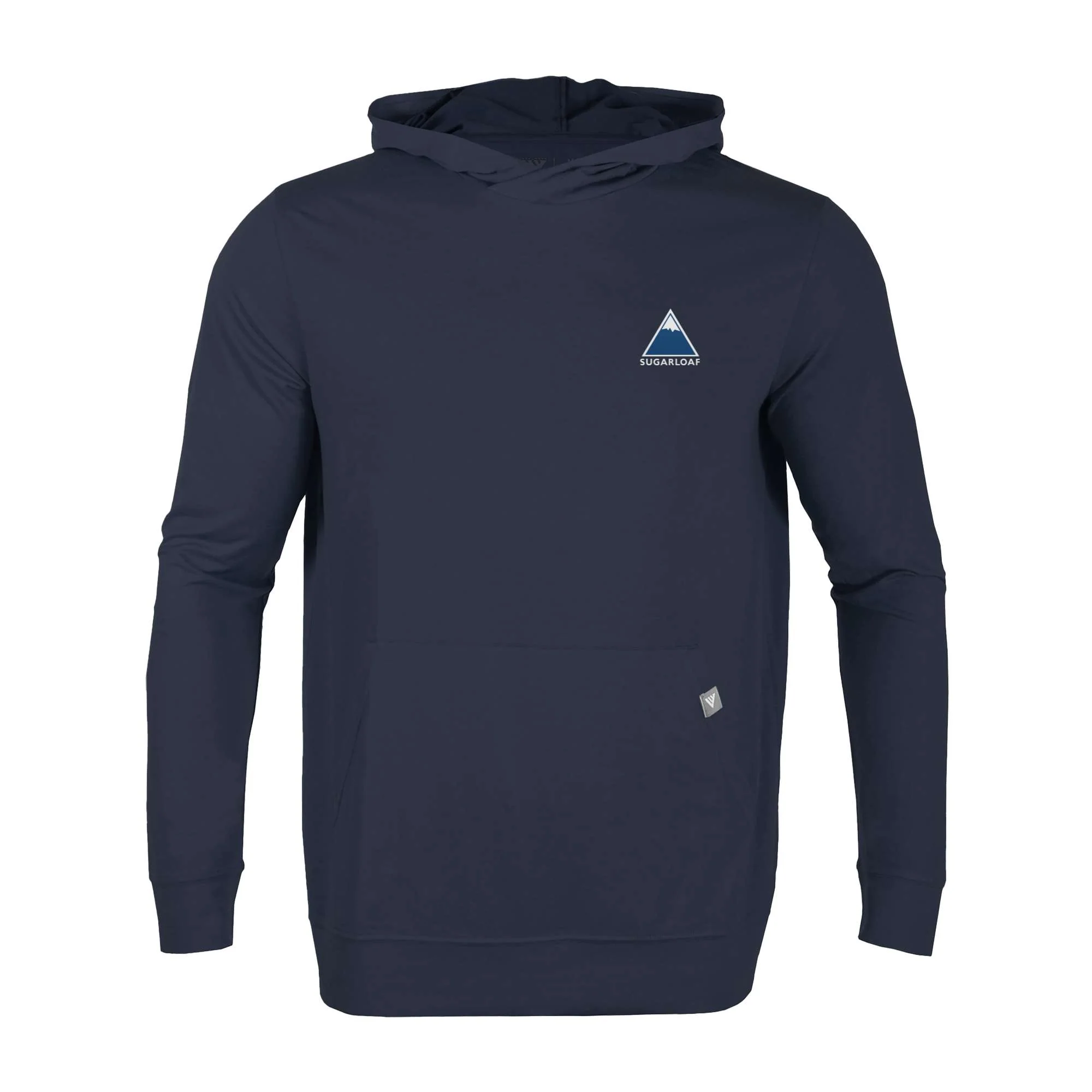 Sugarloaf Men's Lightweight Tech Hoody Full Color Small Chest Logo - Image 2