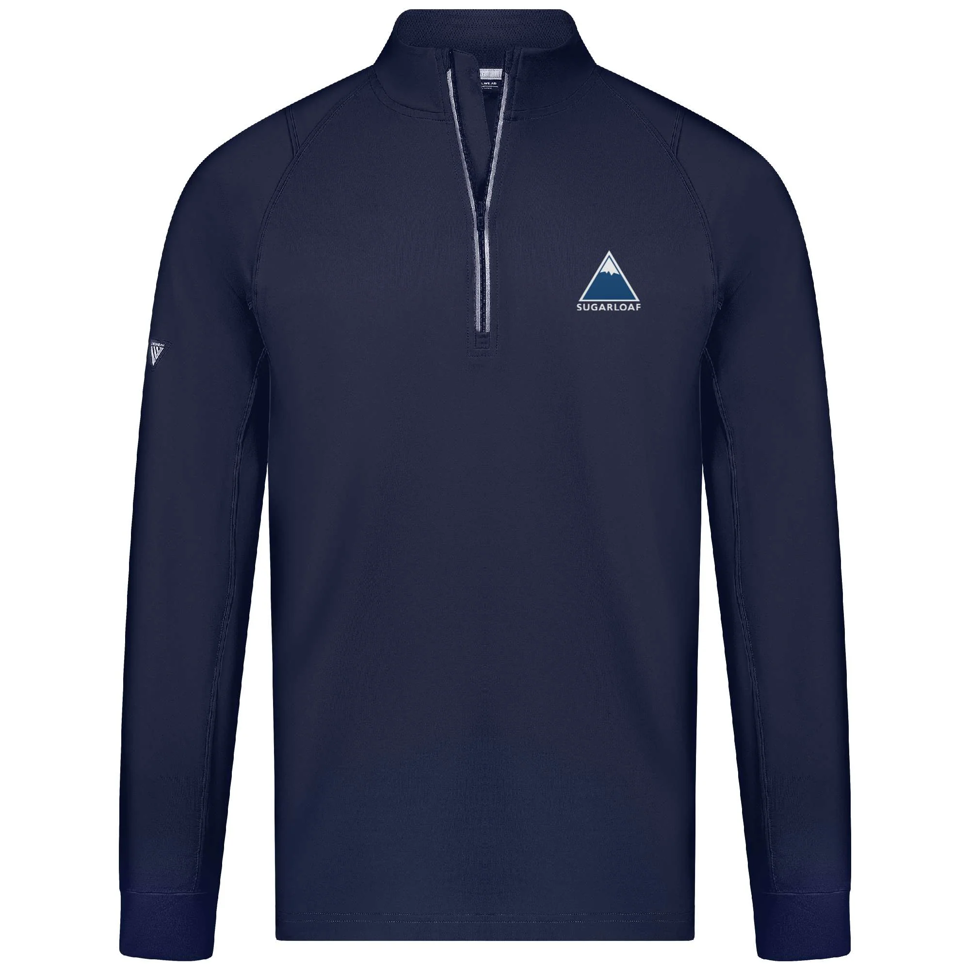 Sugarloaf Men's Lightweight 1/4 Zip Full Color Small Chest Logo - Image 3