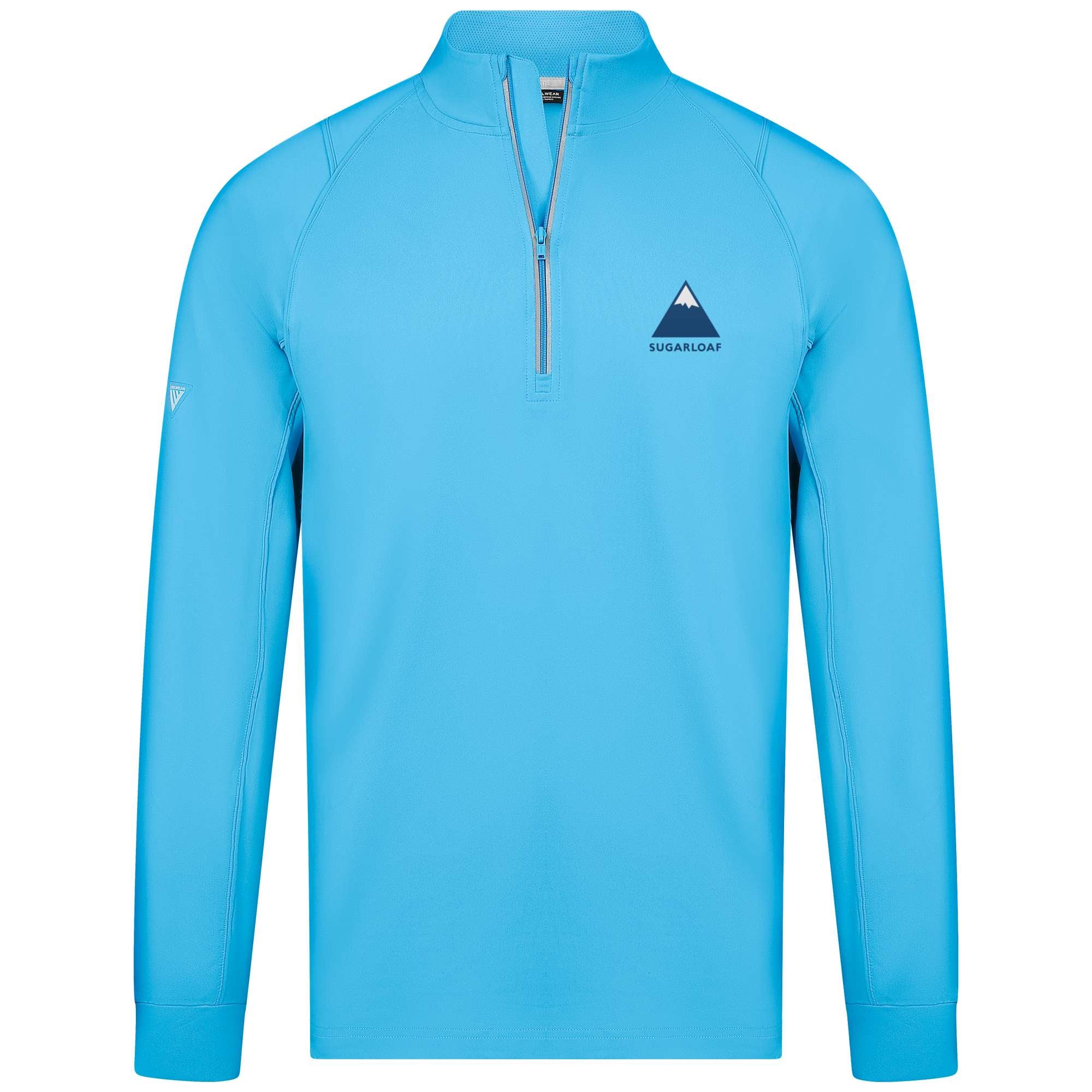 Sugarloaf Men's Lightweight 1/4 Zip Full Color Small Chest Logo - Image 4