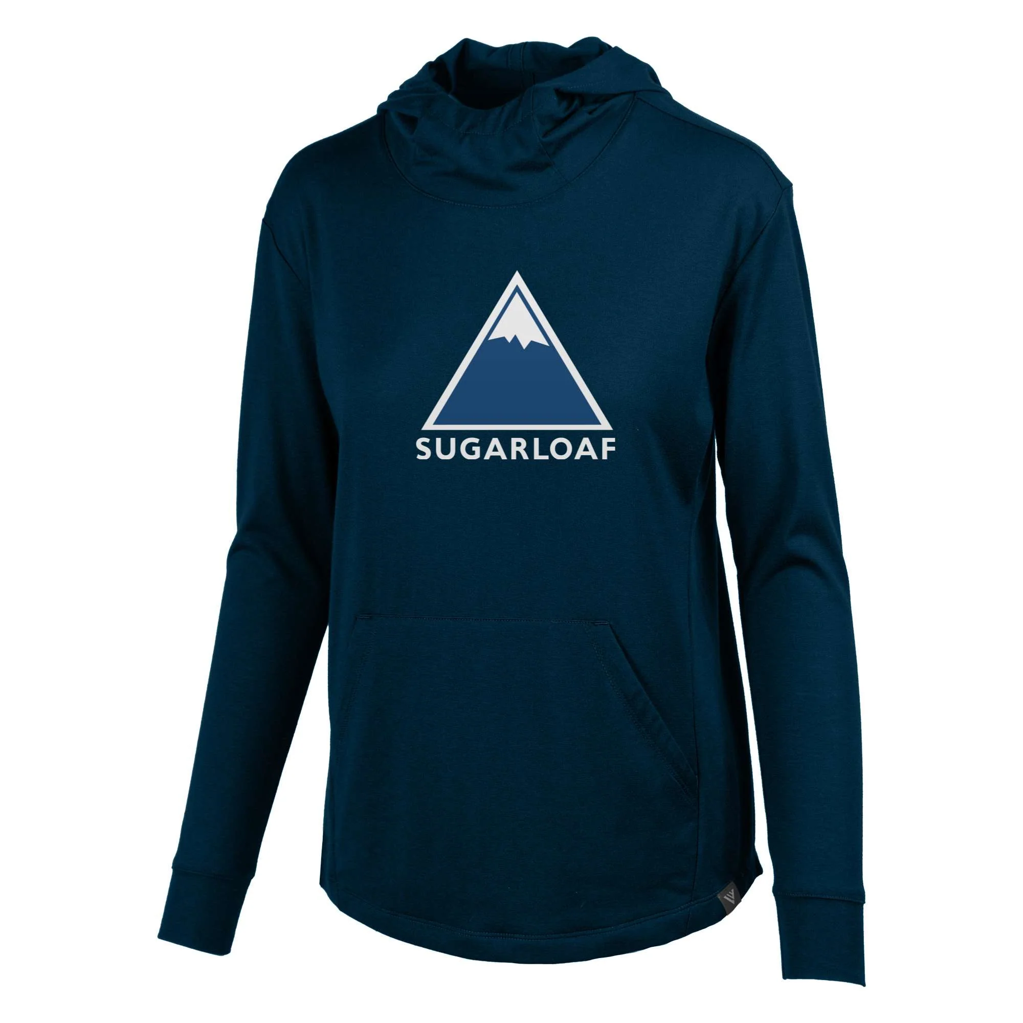 Sugarloaf Women's Lightweight Tech Hoody Full Color Chest Logo - Image 12
