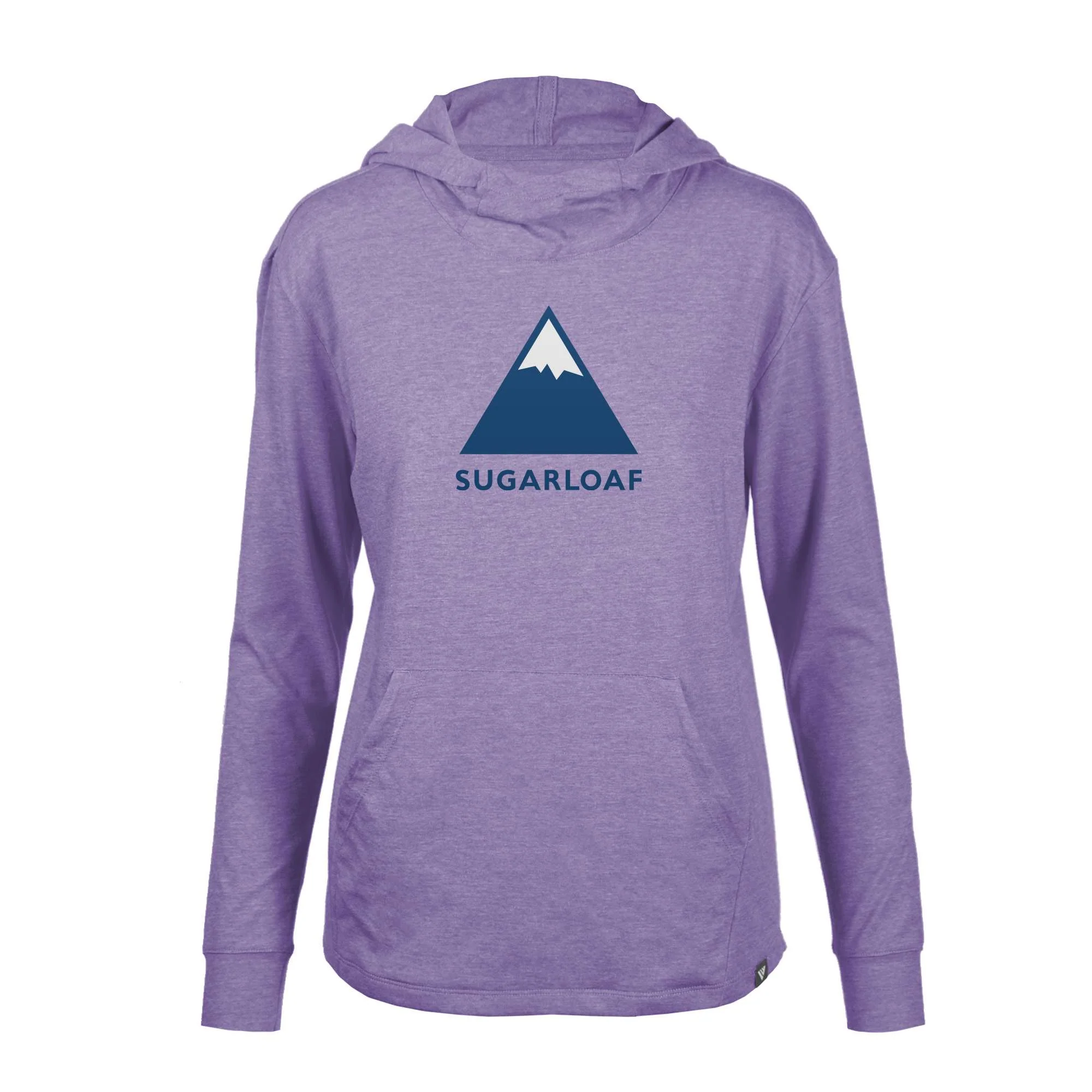 Sugarloaf Women's Lightweight Tech Hoody Full Color Chest Logo - Image 3