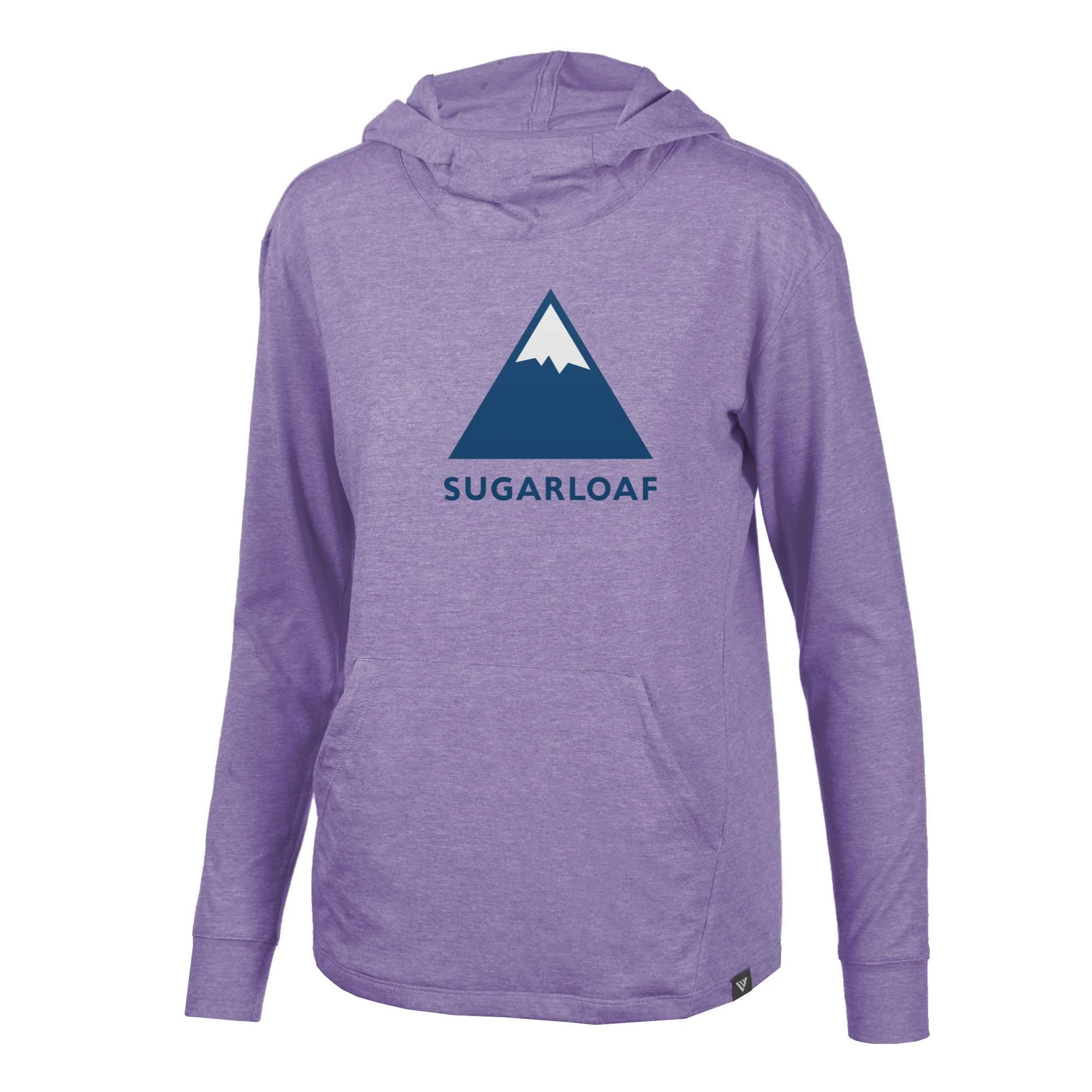 Sugarloaf Women's Lightweight Tech Hoody Full Color Chest Logo - Image 4