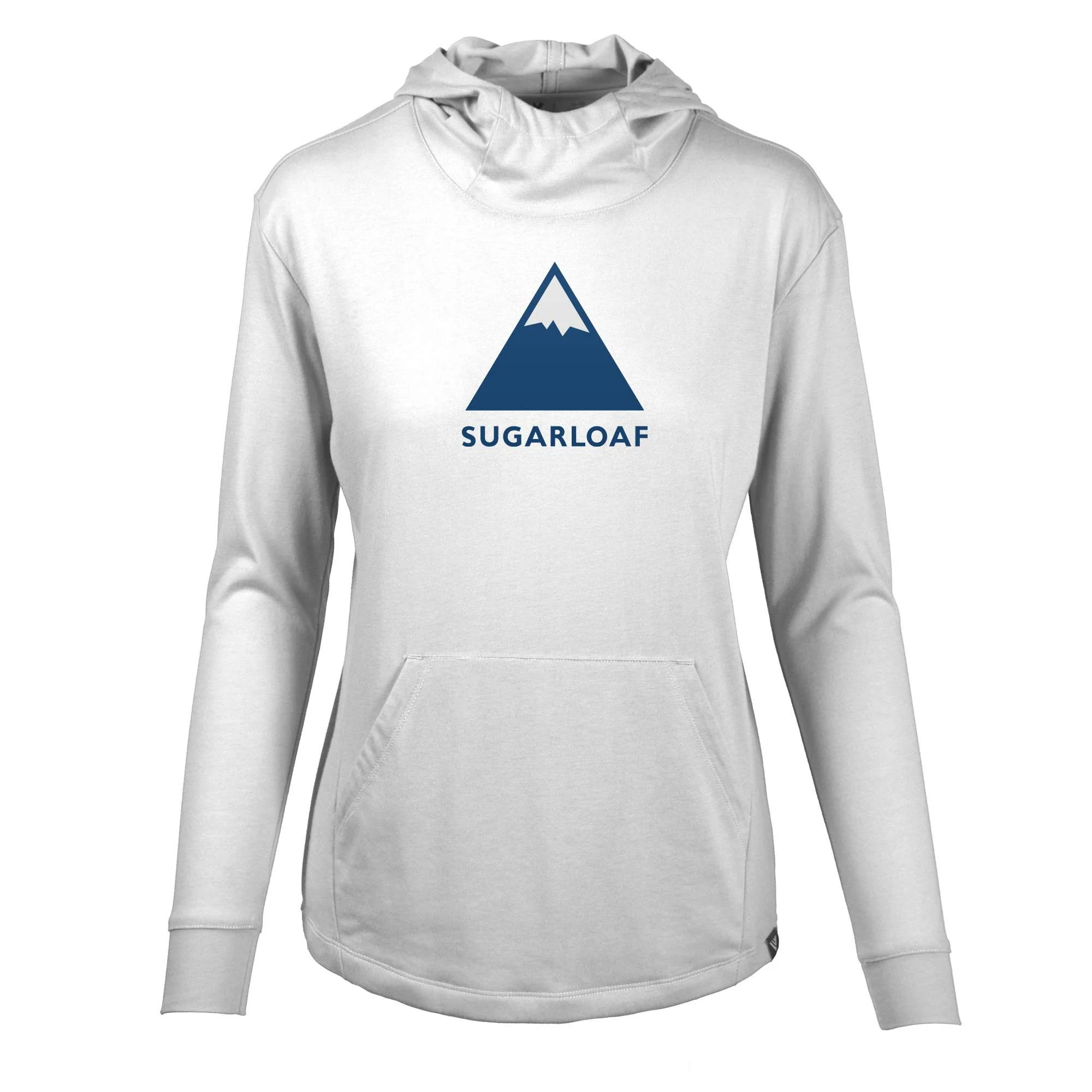 Sugarloaf Women's Lightweight Tech Hoody Full Color Chest Logo - Image 5