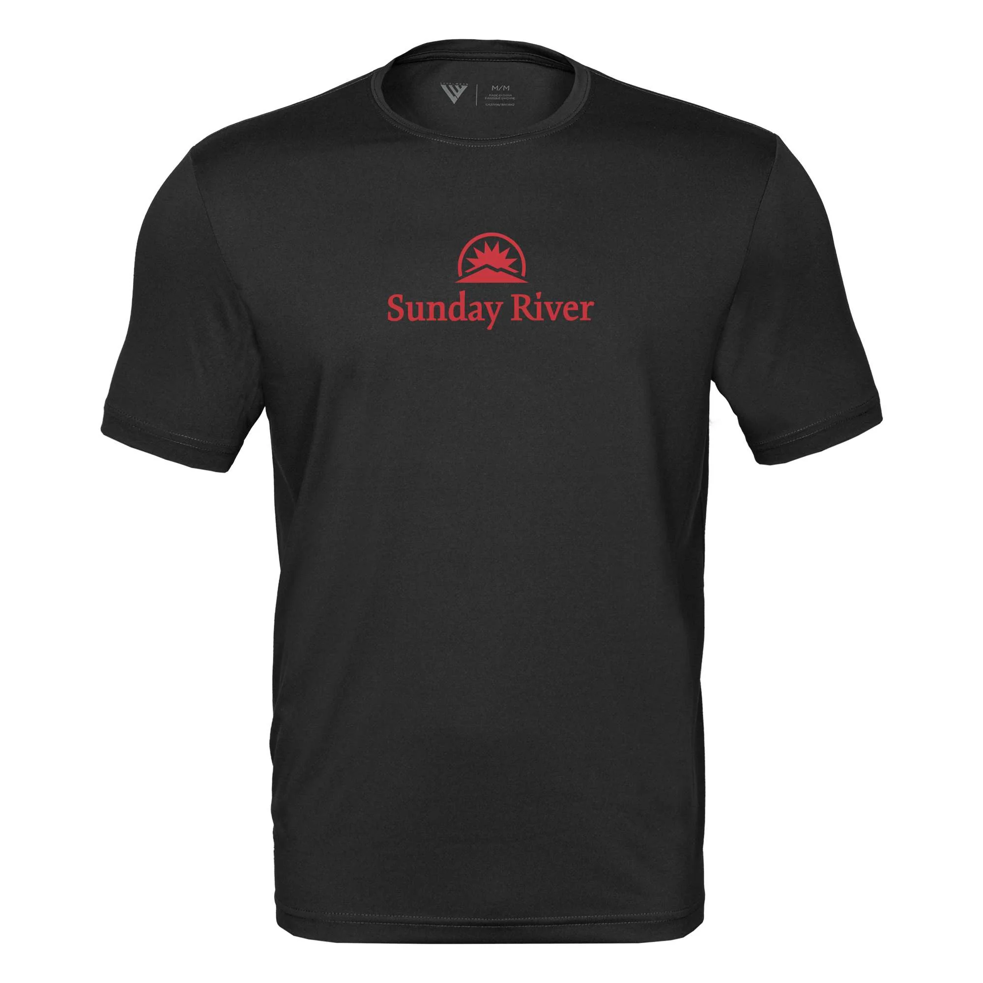 Sunday River Tech T-Shirt Red Chest Logo - Image 2