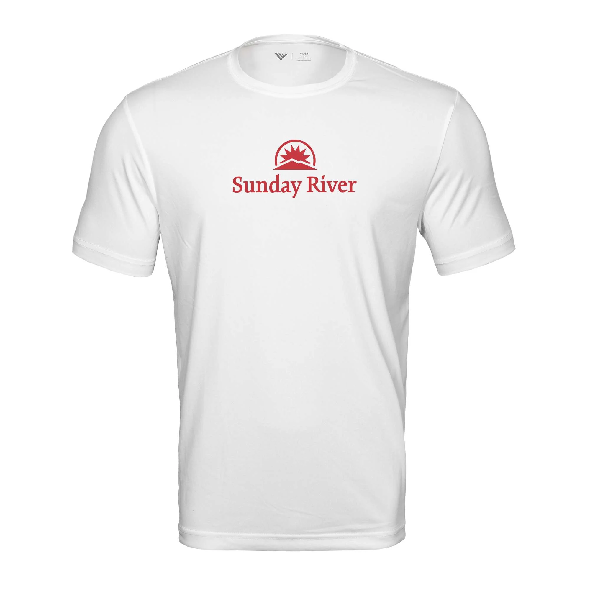 Sunday River Tech T-Shirt Red Chest Logo - Image 3