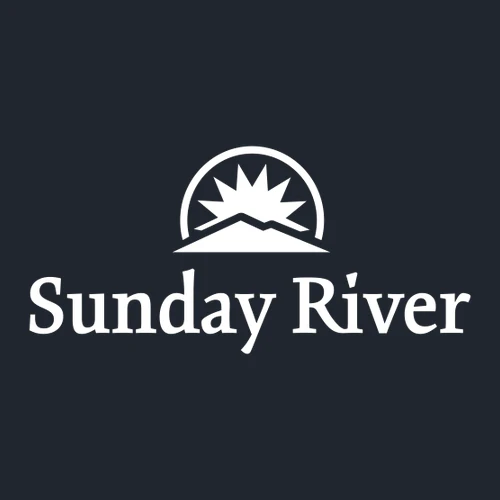 Sunday River Adult Long Sleeve White Chest Logo Midnight Navy - Image 2