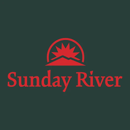 Sunday River Adult Crewneck Red Chest and Back Logo Asphalt - Image 5