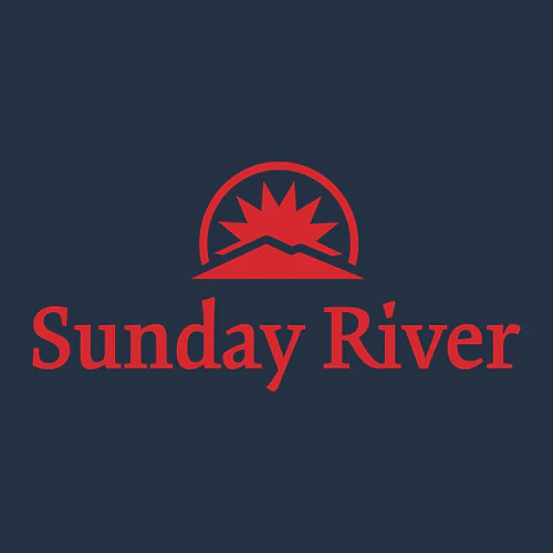 Sunday River Adult Crewneck Red Chest and Back Logo Navy - Image 5