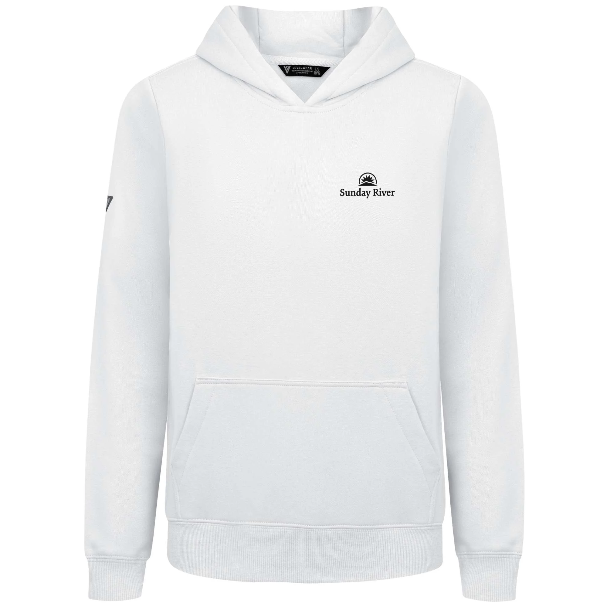 Sunday River Kid's Hoody Black Small Chest Logo