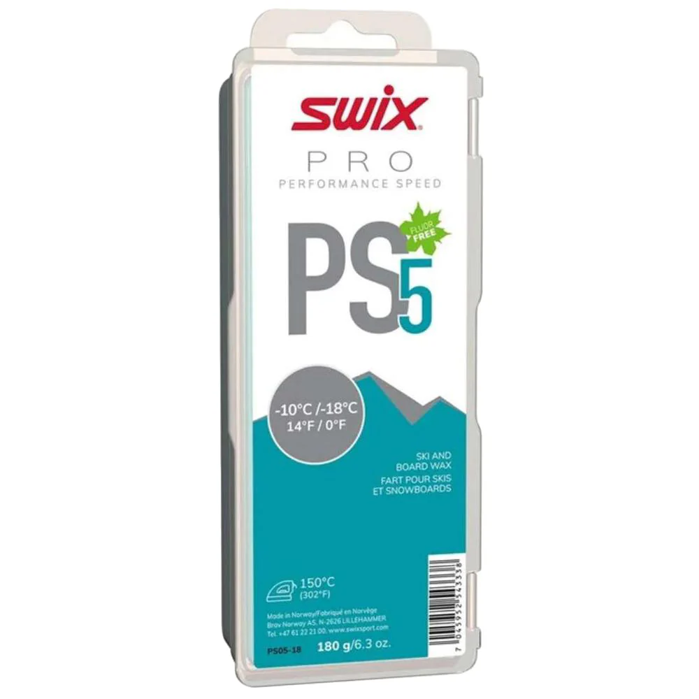 Swix PS5 Turquoise Wax 180g
