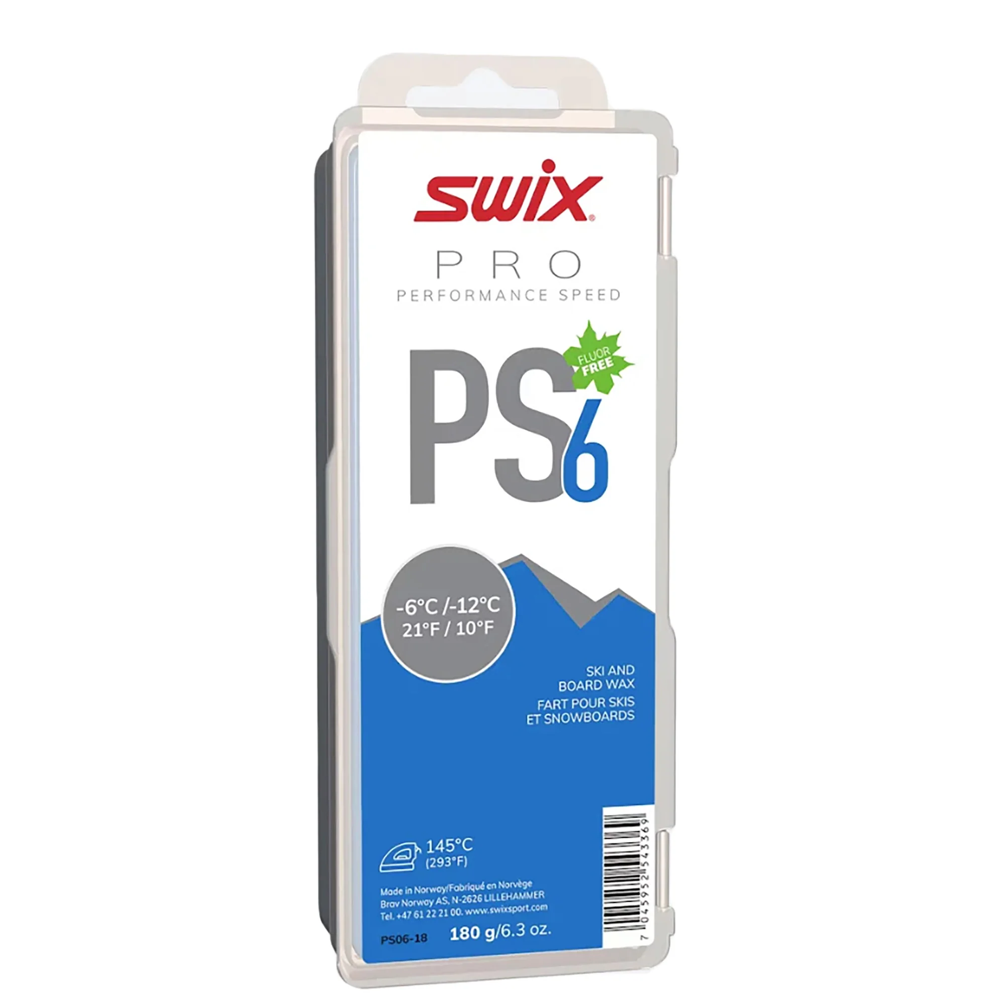 Swix PS6 Blue Wax 180g 2027