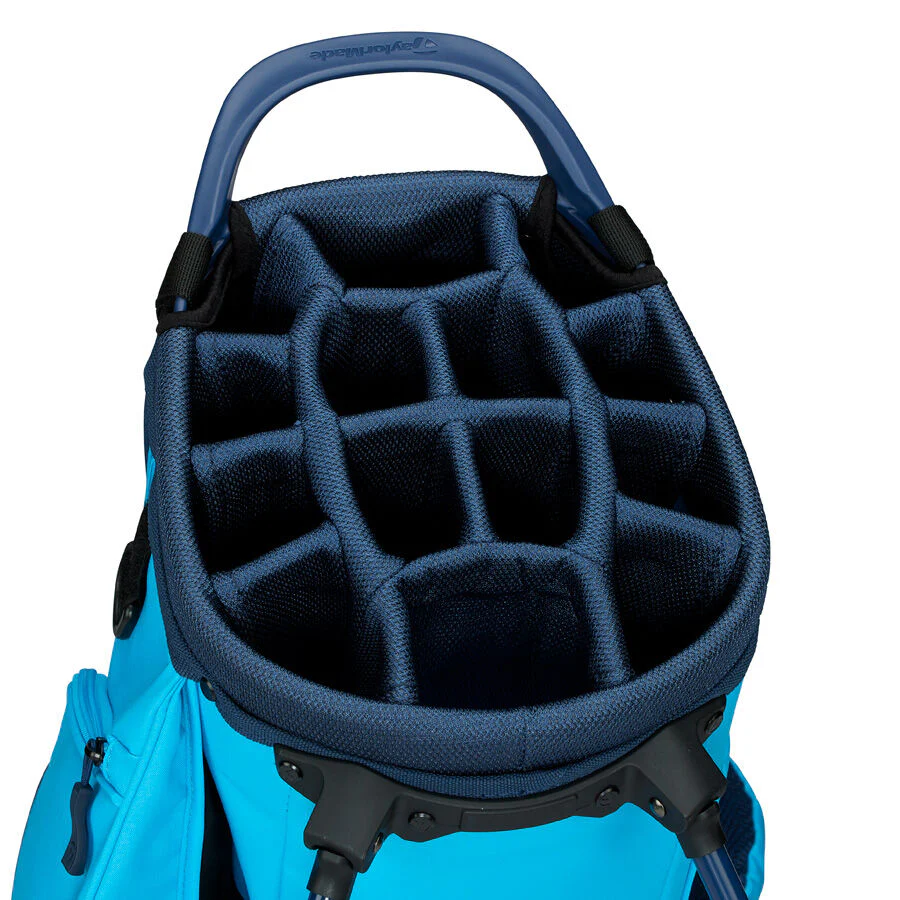 TaylorMade FlexTech Crossover Stand Bag - Cyan/Navy - Image 3