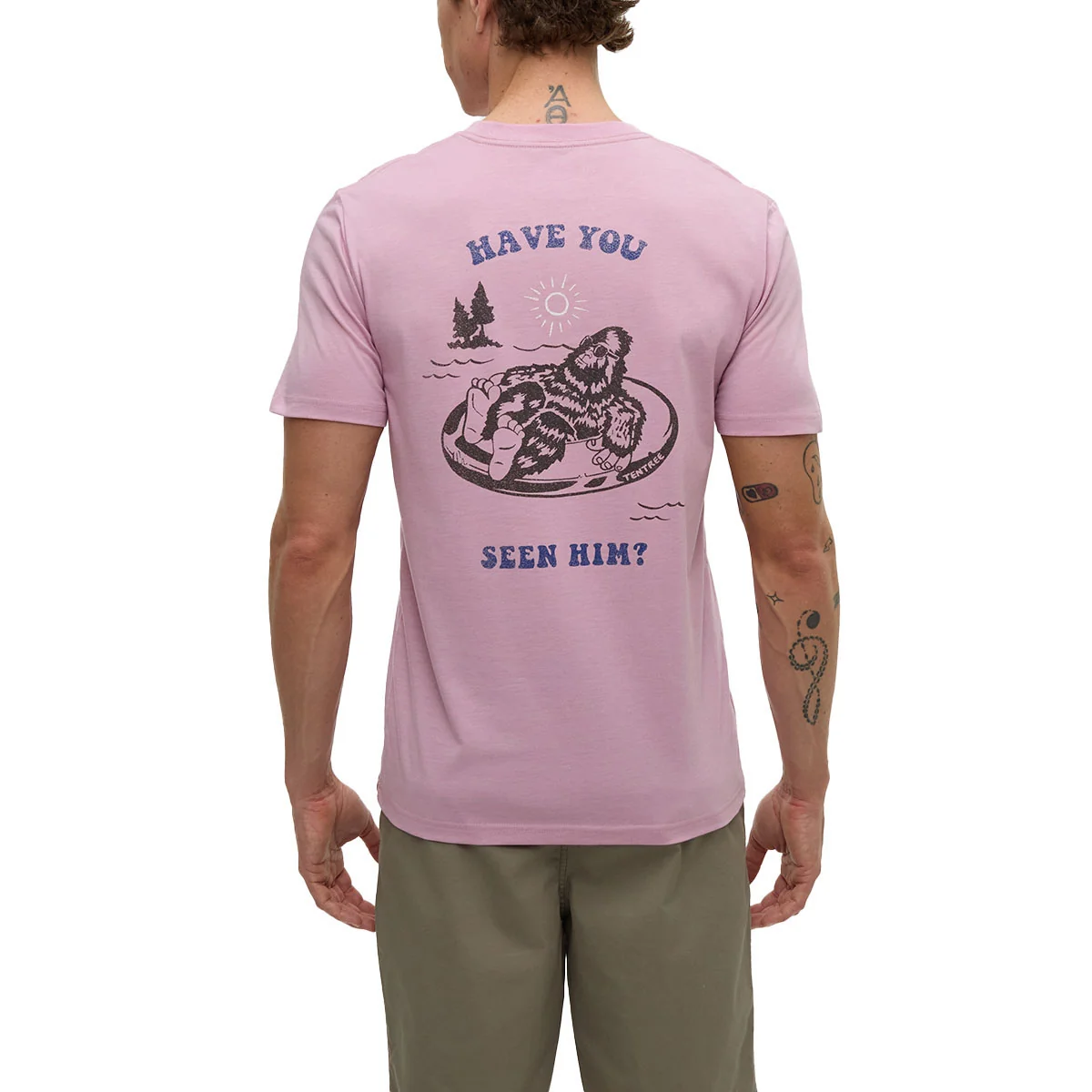 tentree Men's Have You Seen Him Floatie T-Shirt - Image 4