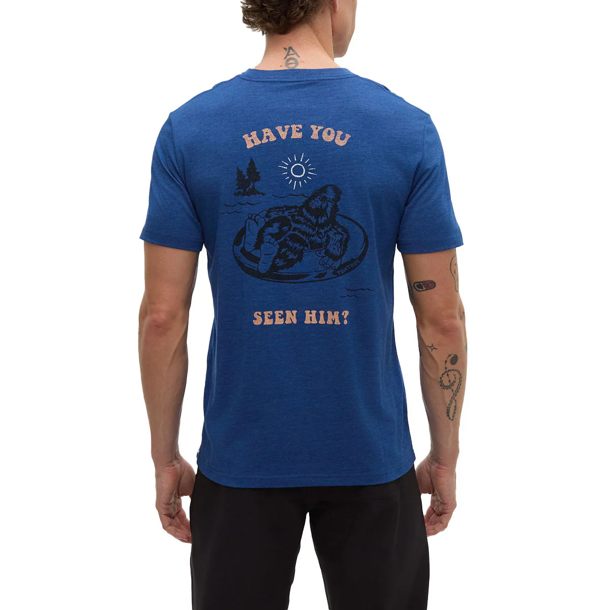 tentree Men's Have You Seen Him Floatie T-Shirt - Image 6