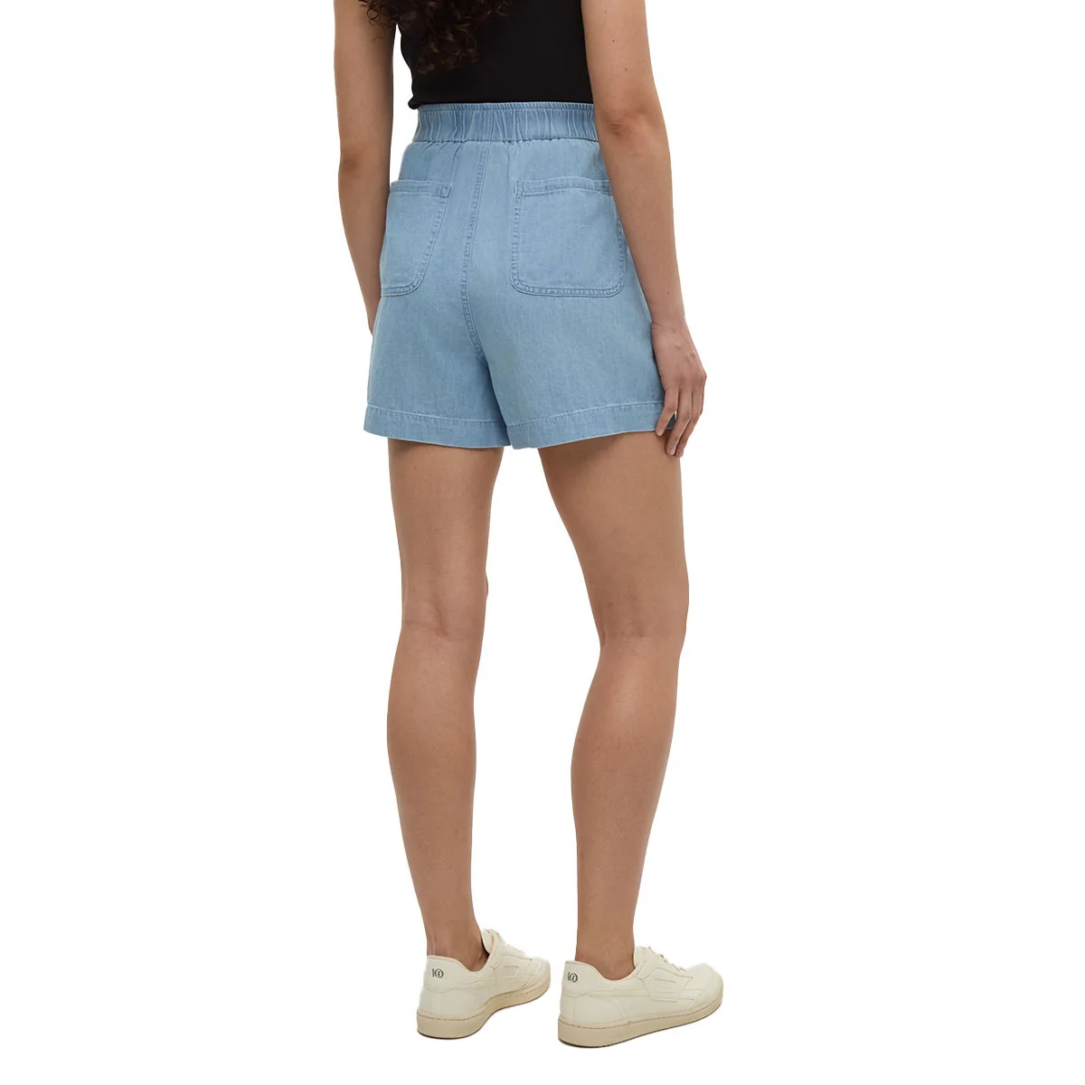 tentree Women's Denim Cascades Shorts - Image 2