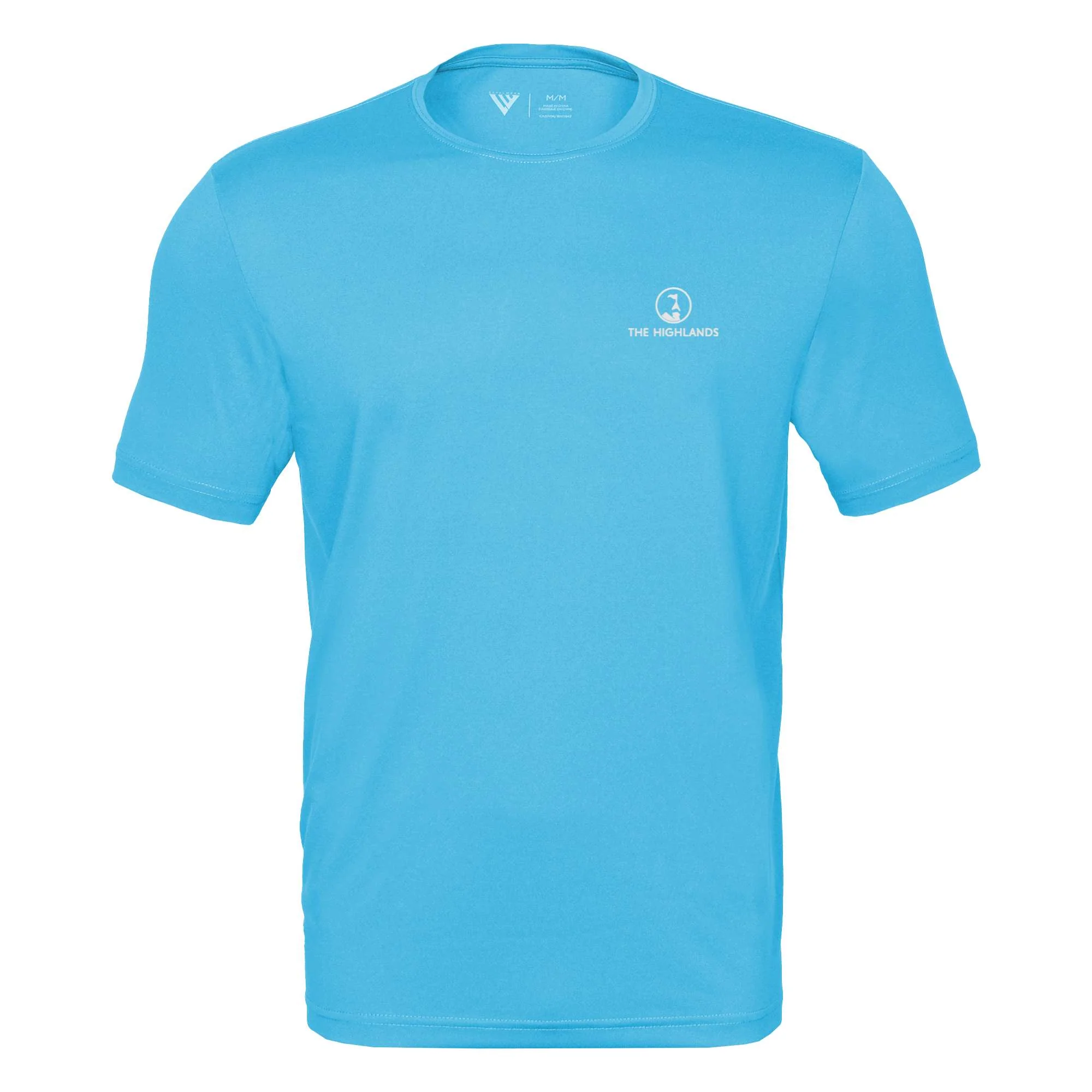 The Highlands Tech T-Shirt White Small Chest Logo - Image 4