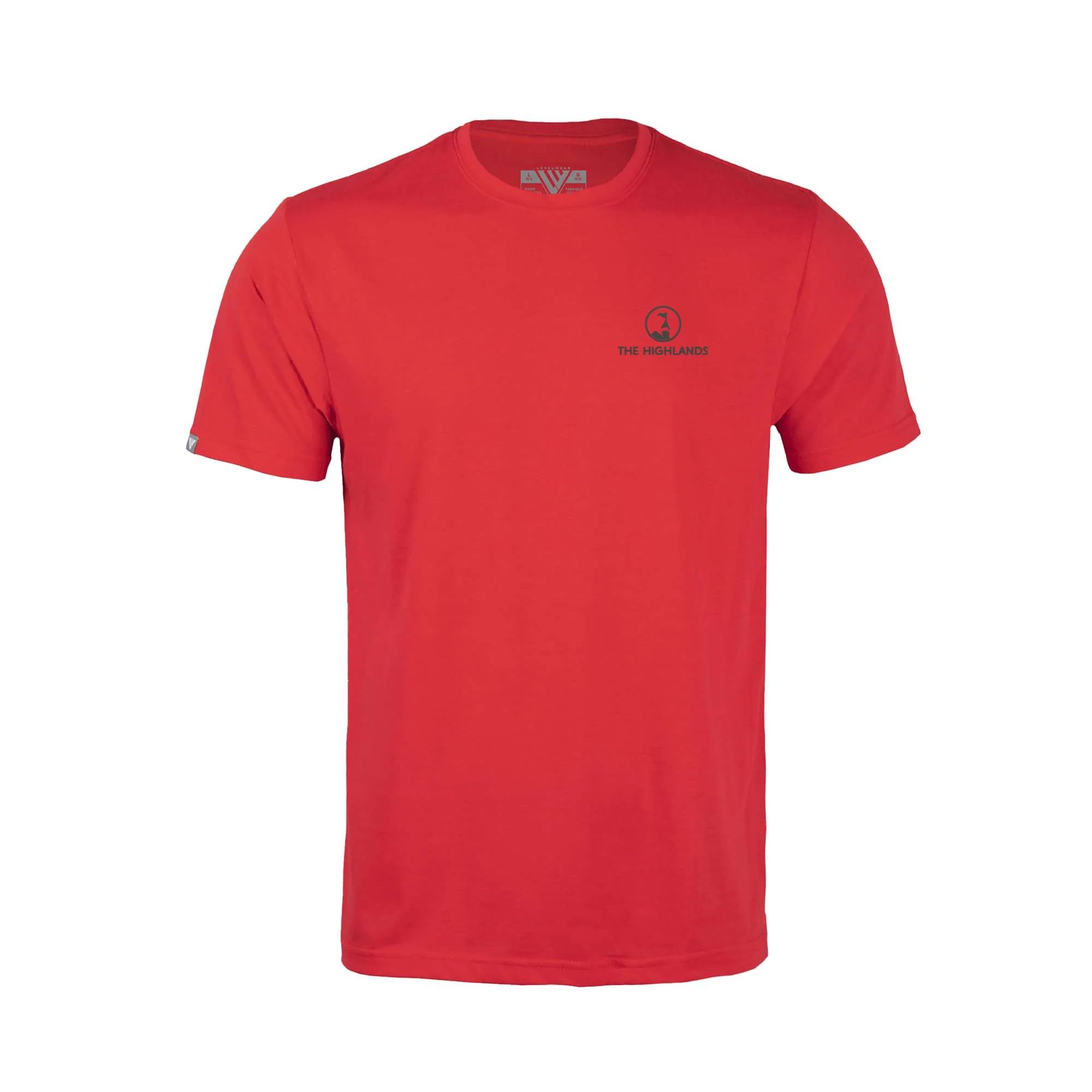 The Highlands Kid's Classic T-Shirt Grey Small Chest Logo