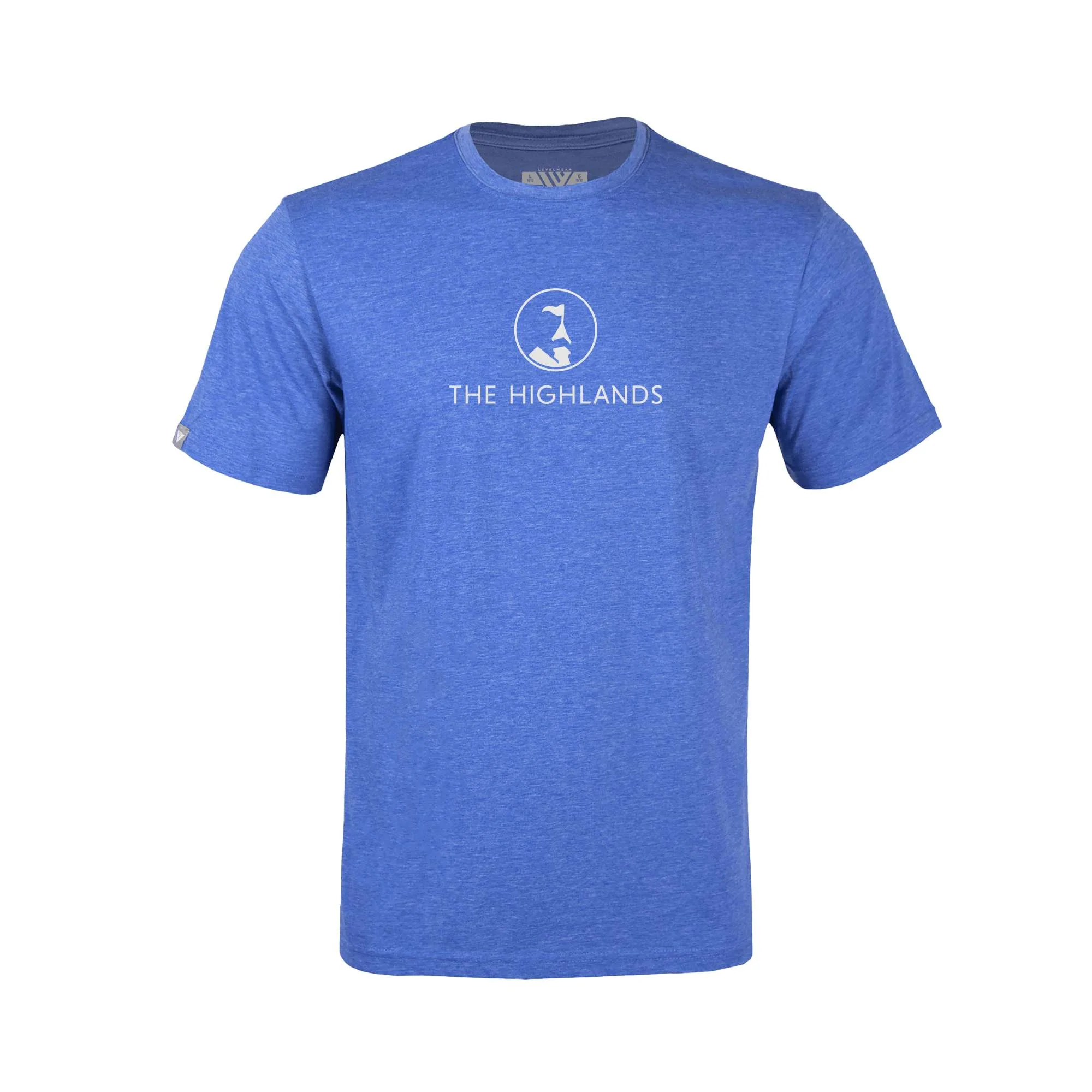 The Highlands Kid's Classic T-Shirt White Chest Logo - Image 3